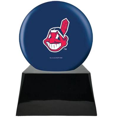 Cleveland Indians Baseball Sphere Cremation Urn