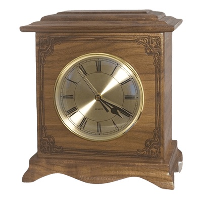Renaissance Walnut Clock Urn