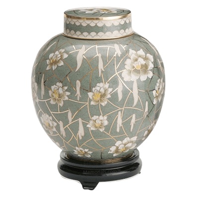 Pear Blossom Cremation Urn For Two