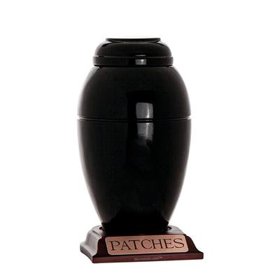 Coal Marble Medium Pet Urn