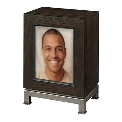Coal Wood Cremation Urn