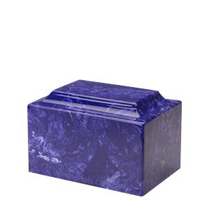 Cobalt Marble Medium Urn