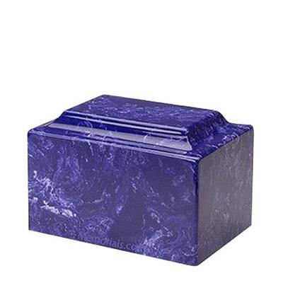 Cobalt Marble Keepsake Urn