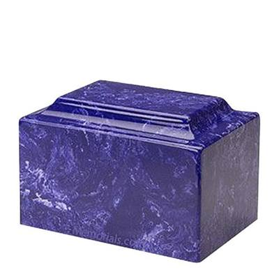 Cobalt Marble Medium Urn