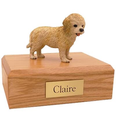 Cockapoo Blonde Dog Urns
