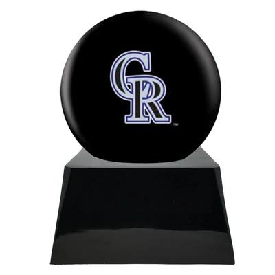 Colorado Rockies Baseball Sphere Cremation Urn