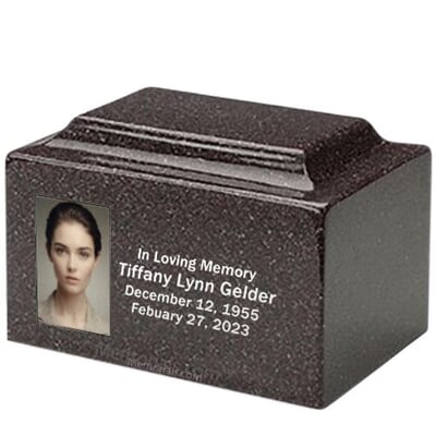 Compassion Granite Photo Urn