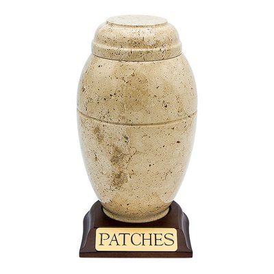 Cork Marble Large Pet Urn