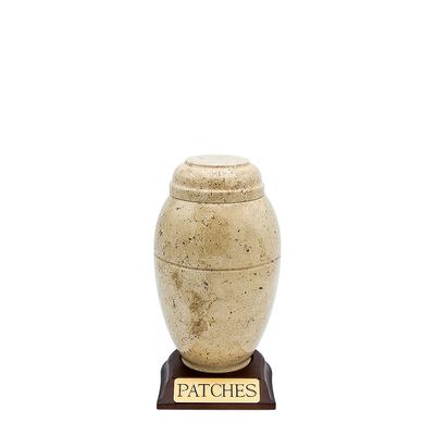 Cork Marble Medium Pet Urn