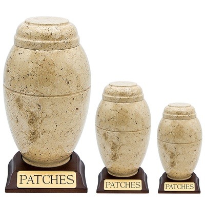 Cork Marble Pet Urns