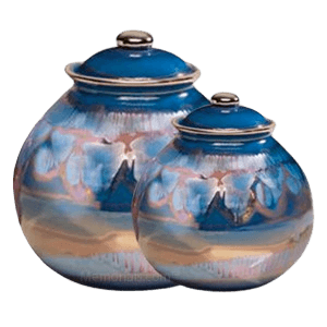 Galaxy Ceramic Cremation Urns