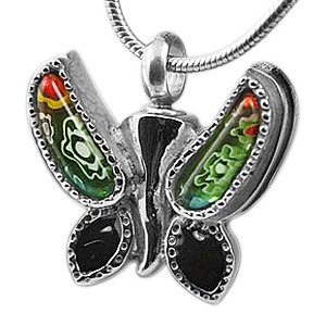 Butterfly Cremation Jewelry