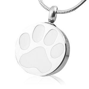 Purity Paw Print Cremation Jewelry
