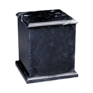 Eversquare Black Marble Cremation Urns