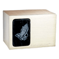 Memories Black Marble Cremation Urn