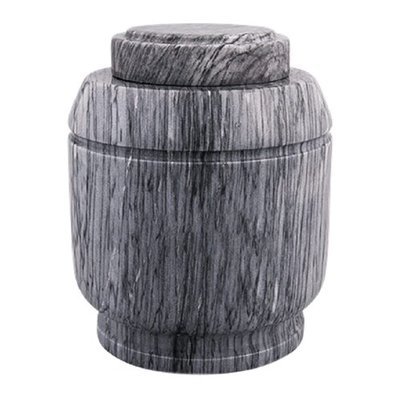 Crest Grey Marble Cremation Urn