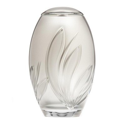 Crystal Bloom Glass Cremation Urn