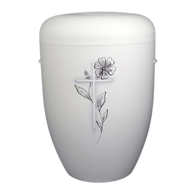 Daisy Cross Biodegradable Cremation Urn