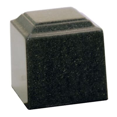 Dark Granite Baby Cremation Urn