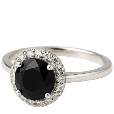 Dedication Cremation Diamond Ring