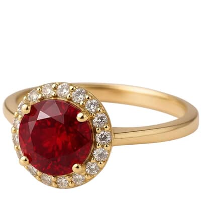 Dedication Funeral Cremation Diamond Ring