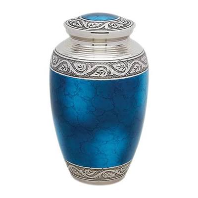 Deep Ocean Blue Discount Urn