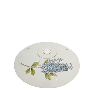 Delphinium Keepsake Ceramic Urn