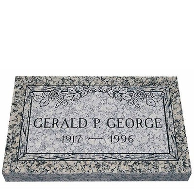 Demure Granite Grave Marker 20 x 10
