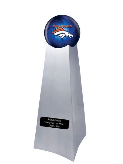 Denver Broncos Football Trophy Cremation Urn