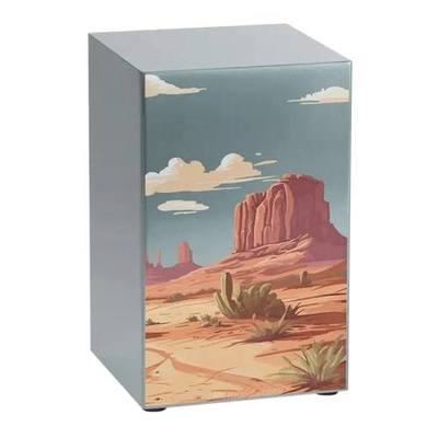 Desert Niche Metal Urn