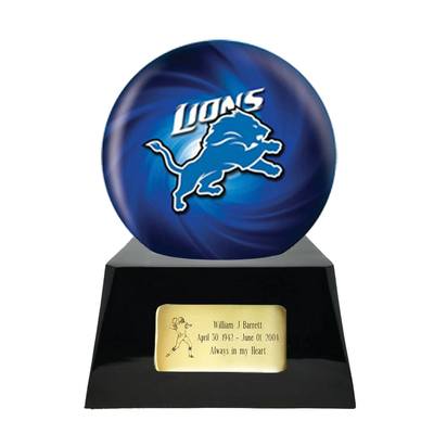 Detroit Lions Football Cremation Urn