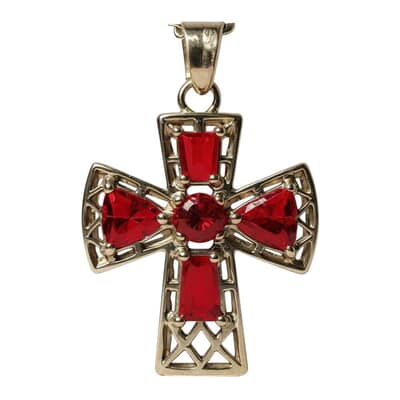 Devotion Cross Cremation Diamond Necklace