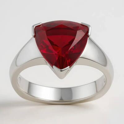 Devotional Longing Cremation Diamond Ring