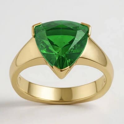 Devotional Peace Cremation Diamond Ring