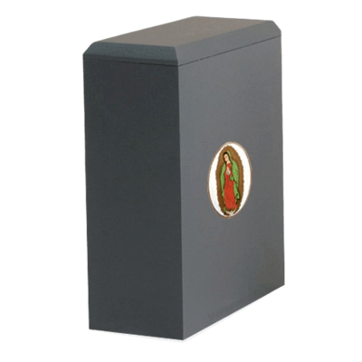 Irish Lady of Guadalupe Cremation Urn