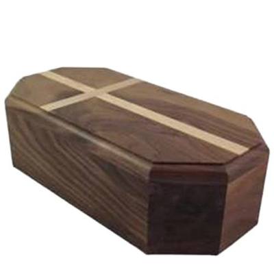 Dignified Walnut Cremation Urn