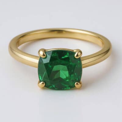 Dignity Cymbidium Orchid Cremation Diamond Ring