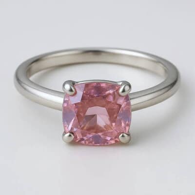 Dignity Dahlias Cremation Diamond Ring