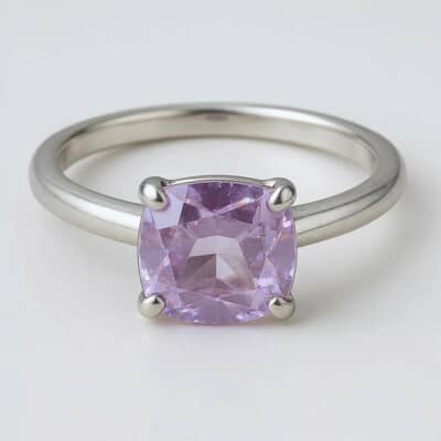 Dignity Lilac Cremation Diamond Ring