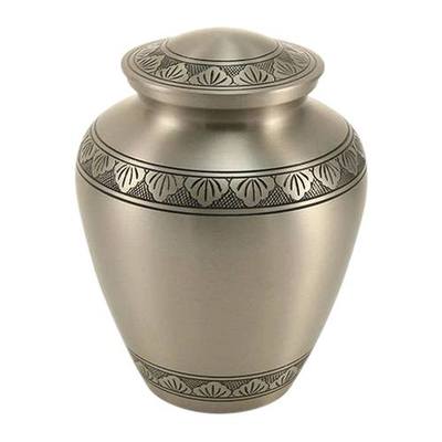 Dignity Pewter Wide Cremation Urn
