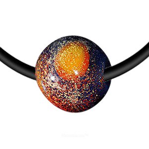 Galaxy Pet Cremation Pendant