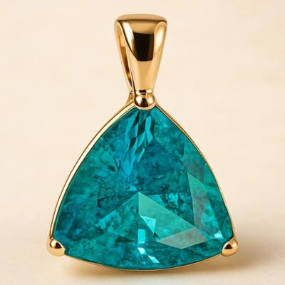 Divine Turquoise Cremation Diamond Necklace