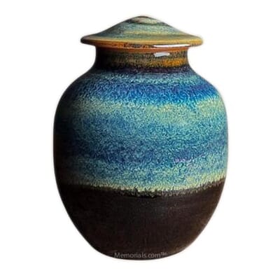 Divinely Favored Ceramic Small Cremation Urn