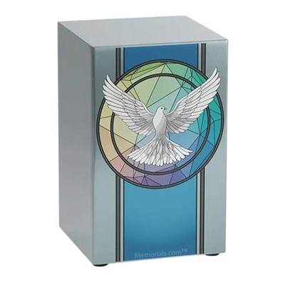 Dove Niche Metal Urn