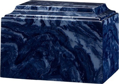 Dumortierite Cultured Marble Urn