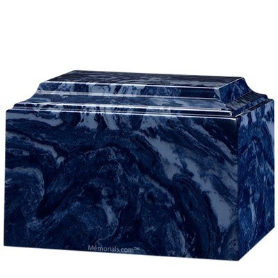 Dumortierite Cultured Marble Urns