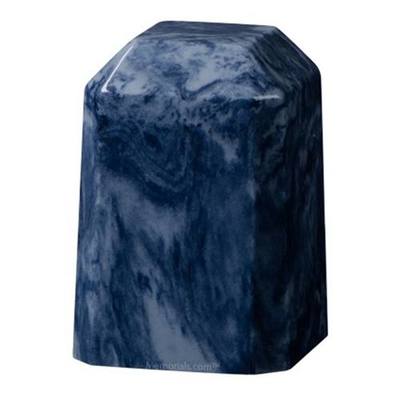 Dumortierite Mable Cultured Keepsake Urn