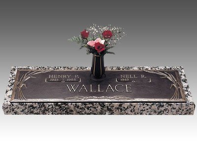 Dynasty Ceres Bronze Headstone 44 x 13