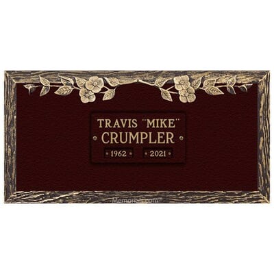 Dynasty Dogwood Cremation Bronze Plaques