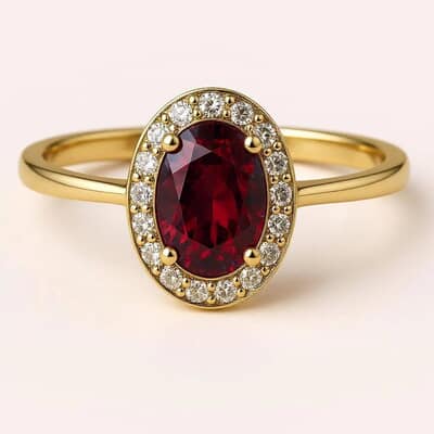 Dynasty Rose Cremation Diamond Ring